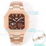3K Factory Super Clone Patek Philippe Cubitus 5822P Brown Dial Rose Gold Watch 